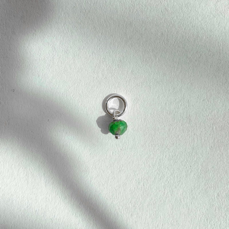 Charm Zaffiro Verde FILO 925®