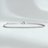 PULSERA TENIS 3MM PLATA 925