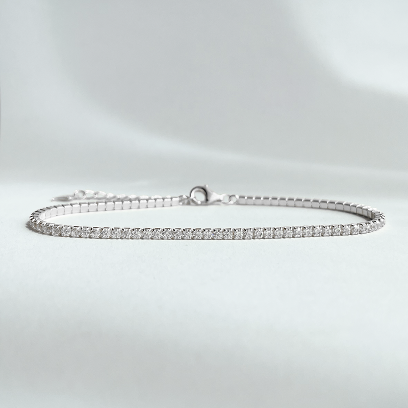 BRACELET TENNIS 3MM ARGENT 925