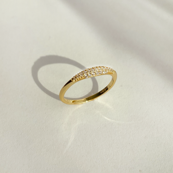 Anello Bold Pavè Argento 925