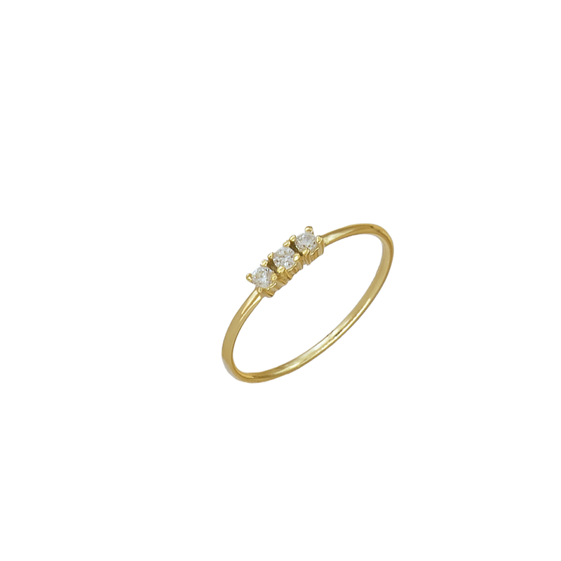 Anello Mini Trilogy Argento 925