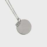 COLLIER DOT 925 AVEC GRAVURE PERSONNALISÉE